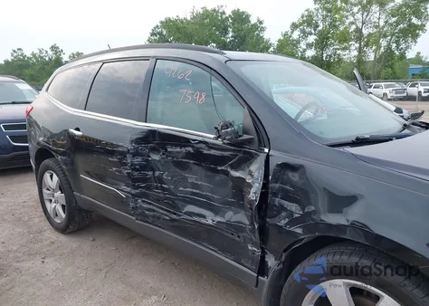 2011 Chevrolet Traverse Ltz from USA, damaged, VIN 1GNKRLED7BJ348104